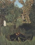 Henri Rousseau Joyous Jokesters Spain oil painting artist